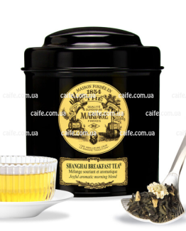 Бірюзовий чай Улун SHANGHAI BREAKFAST TEA Mariage Freres у баночці