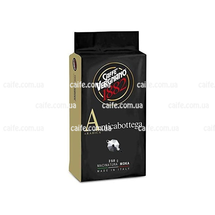 Кава мелена Caffe Vergnano 1882 Antica Bottega 250г Кава мелена Caffe Vergnano 1882 Antica Bottega 250г