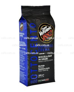 Кава в зернах Espresso Crema 800 Caffe Vergnano 1882 1кг