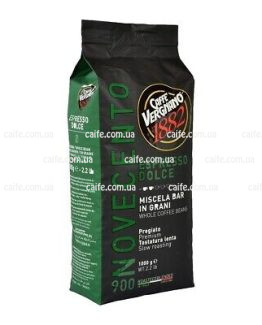 Кава у зернах Espresso Dolce 900 Caffe Vergnano 1882 1кг