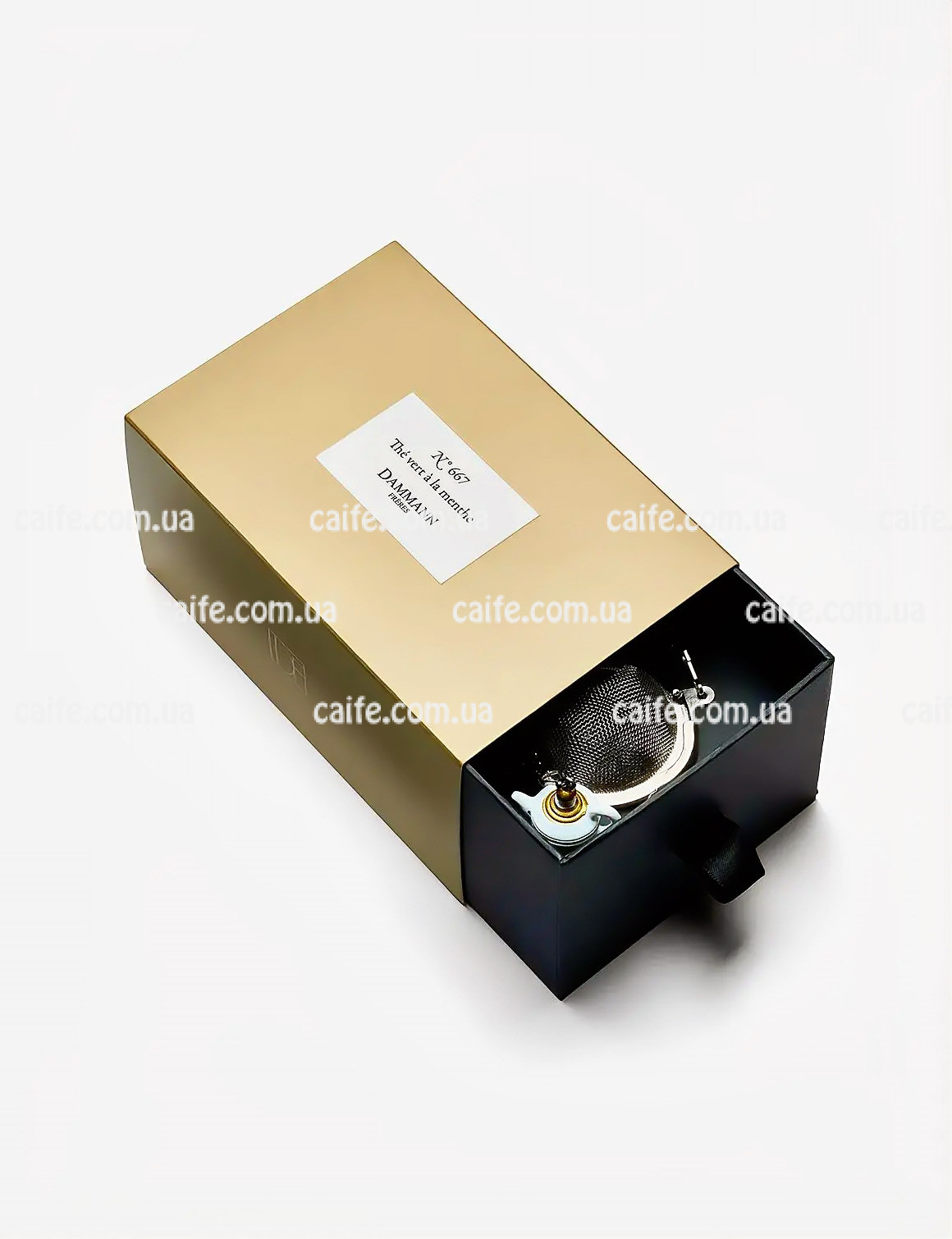 Чайний набір Box № 667 - Mint green tea Dammann Freres 2 Чайний набір Box № 667 - Mint green tea Dammann Freres 2